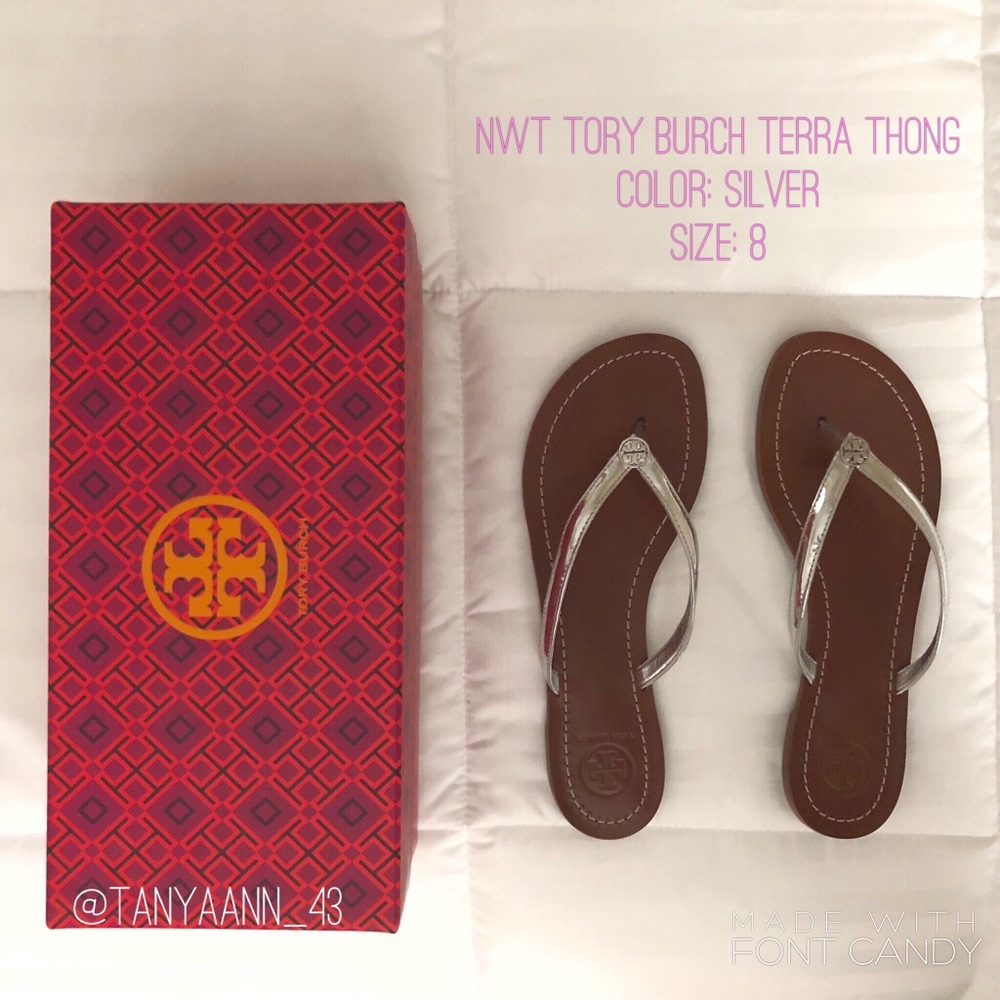NWT Tory Burch Terra Thong Sandal